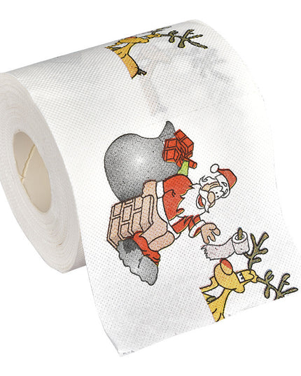 Christmas Toilet Paper Santa Claus Bath Toilet Paper