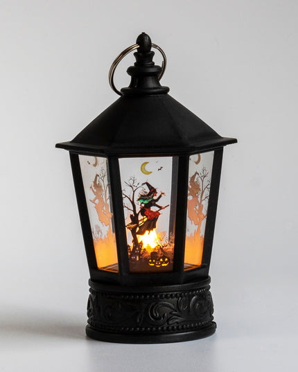 Lantern Santa Claus Snowman Light Merry Christmas Home Decor