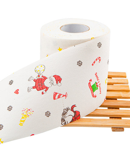 Christmas Toilet Paper Santa Claus Bath Toilet Paper