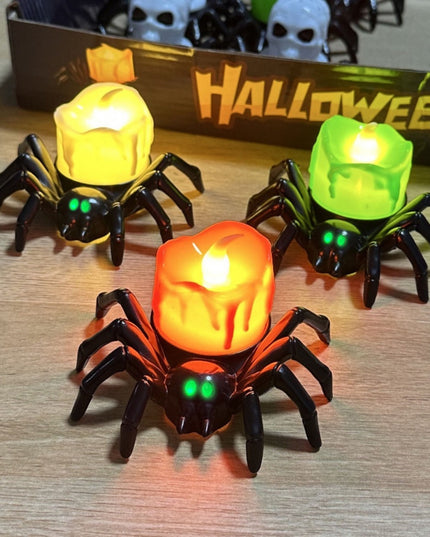 Halloween Decoration Spider Night Lights Party Supplies Decoration Props Bar, Haunted House, Horror Party Accessories