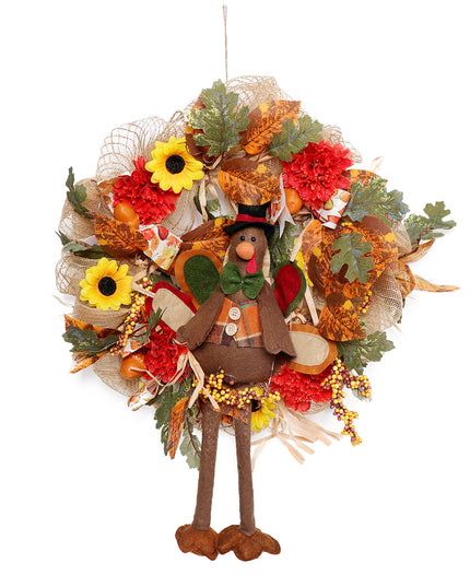 Thanksgiving Decor Luminous Wreath