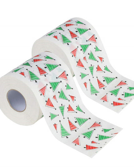 Christmas Toilet Paper Santa Claus Bath Toilet Paper