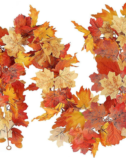 Thanksgiving Rattan Maple Rattan Decoration