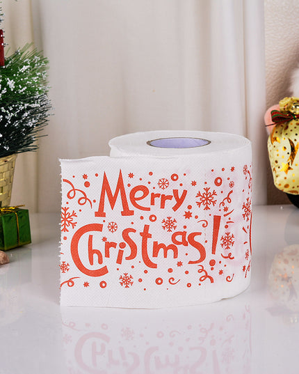 Christmas Toilet Paper Santa Claus Bath Toilet Paper
