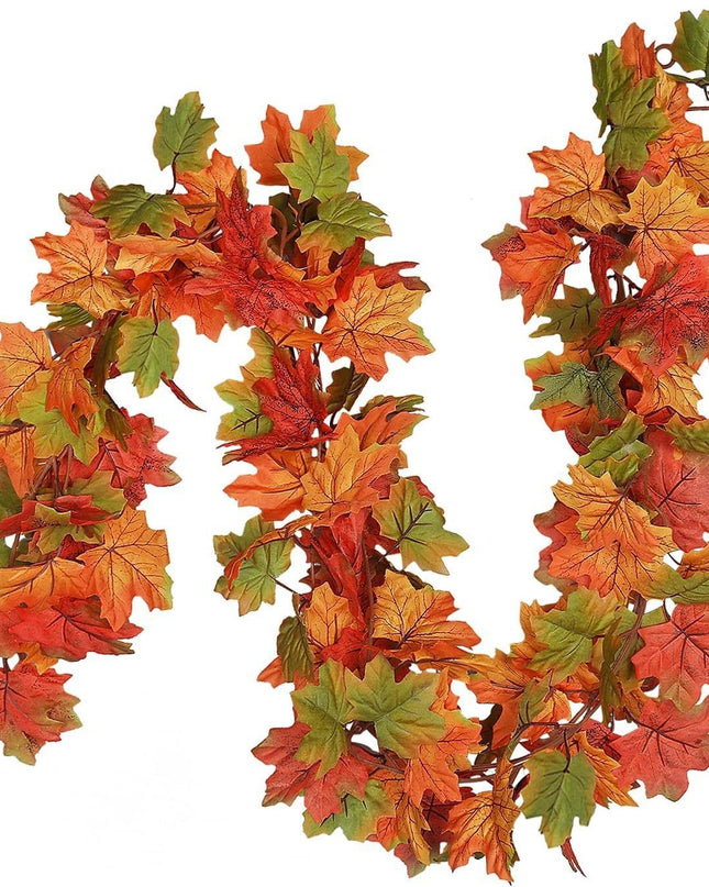 Thanksgiving Rattan Maple Rattan Decoration