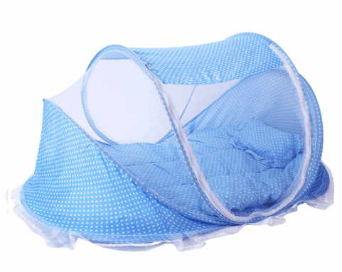 Foldable  Baby Bed Net With Pillow Net 2pieces Set - Here 4 you