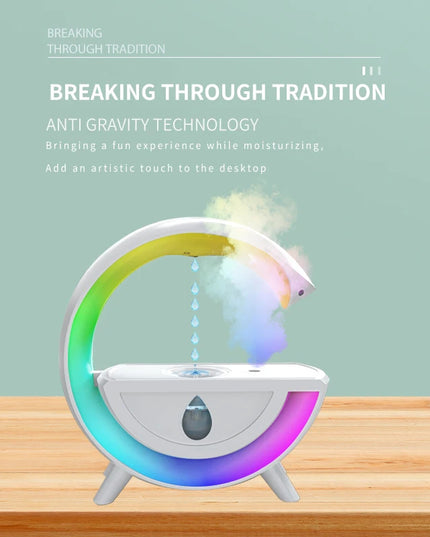 RGB multipurpose Night light water droplet sprayer - Here 4 you