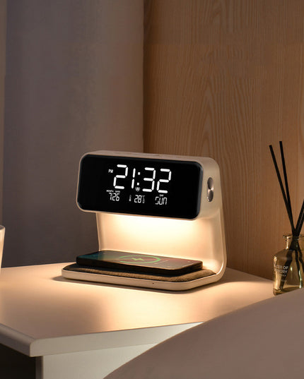 3 In 1 Wireless Charging Bedside Lamp - Here 4 you