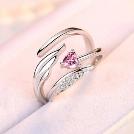 Valentine's Day Gift Elegant Heart Diamond - Here 4 you