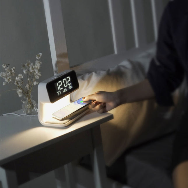 3 In 1 Wireless Charging Bedside Lamp - Here 4 you