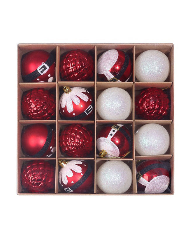 Christmas Tree Decorations Xmas Ornaments Red Gold Silver Blue