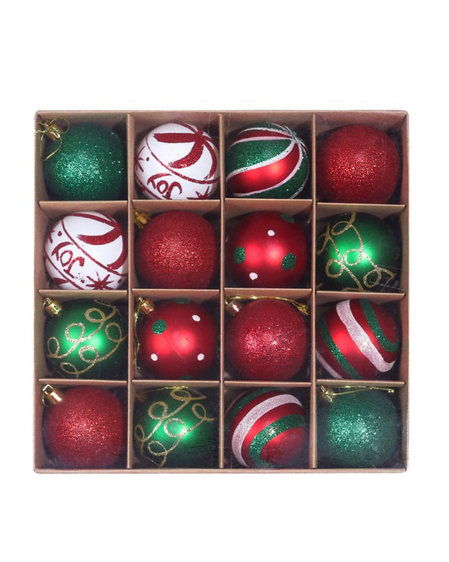 Christmas Tree Decorations Xmas Ornaments Red Gold Silver Blue