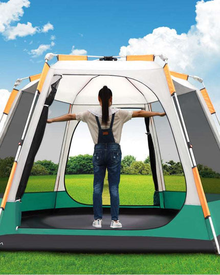 Outdoor 3-4-5-6 People Fully Automatic Camping Tent - Here 4 you