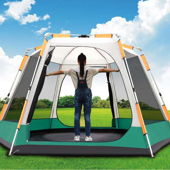 Outdoor 3-4-5-6 People Fully Automatic Camping Tent - Here 4 you