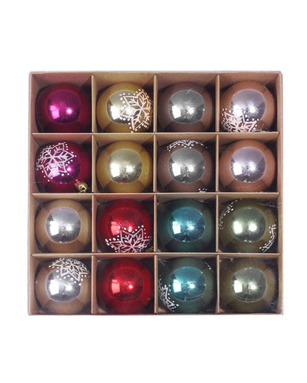Christmas Tree Decorations Xmas Ornaments Red Gold Silver Blue