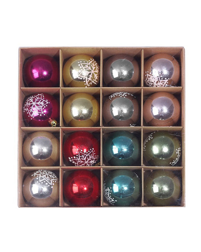 Christmas Tree Decorations Xmas Ornaments Red Gold Silver Blue