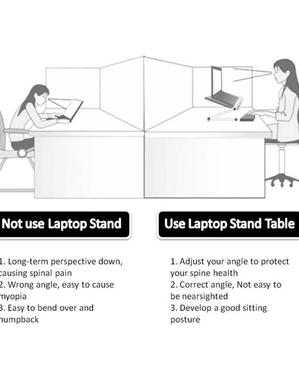 Foldable Laptop Stand Ergonomic Desk Tablet Holder - Here 4 you