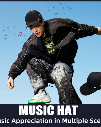 Bluetooth-compatible Music Hat Tennis Music Listening