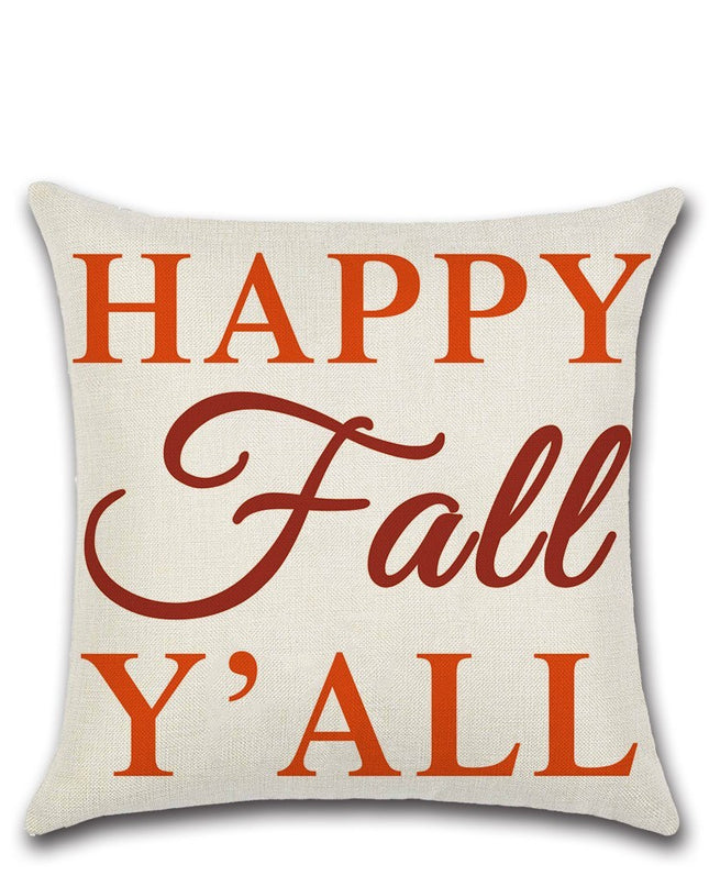 Thanksgiving theme pillowcase cushion cover