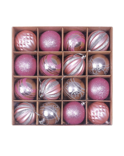 Christmas Tree Decorations Xmas Ornaments Red Gold Silver Blue