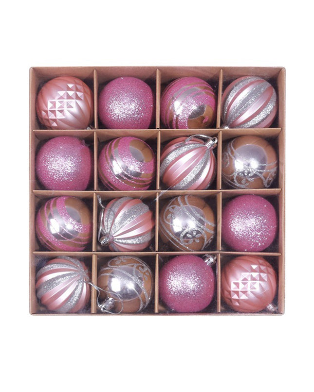 Christmas Tree Decorations Xmas Ornaments Red Gold Silver Blue
