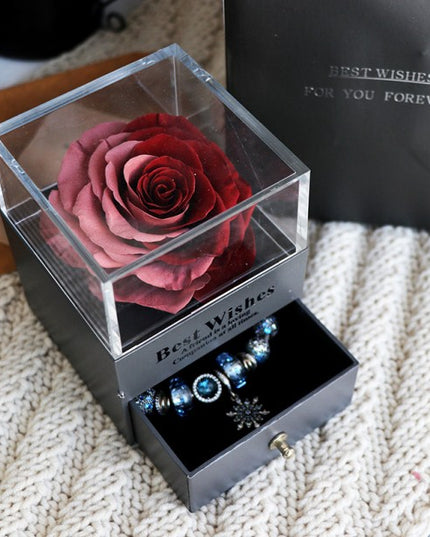 Eternal Flower Rose Jewelry Box - Here 4 you