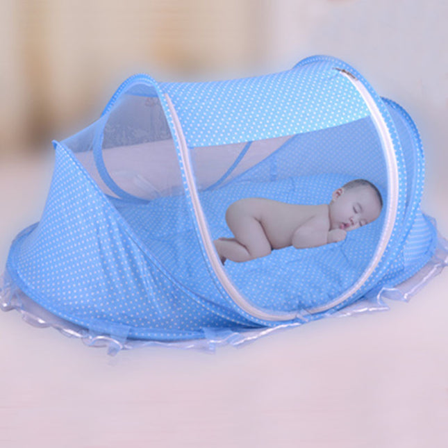 Foldable  Baby Bed Net With Pillow Net 2pieces Set - Here 4 you