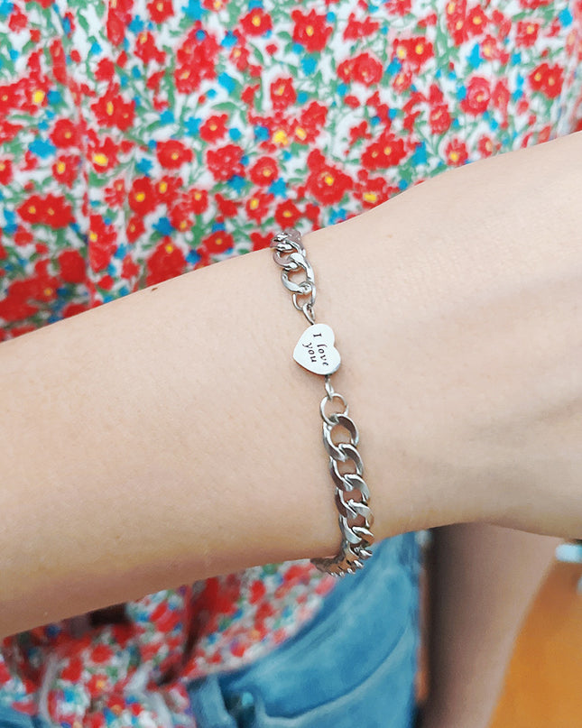 I Love Your Valentine's Day Gift Couple Bracelet - Here 4 you