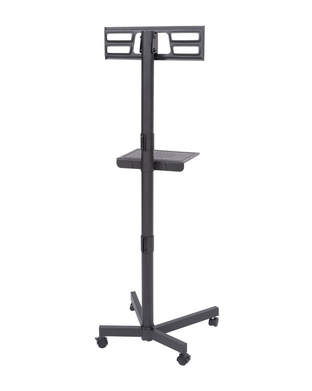 Metal Mobile TV Stand On Wheels