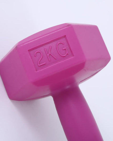 Ladies Gym Aerobics Filling Sand Hexagon Dumbbell - Here 4 you