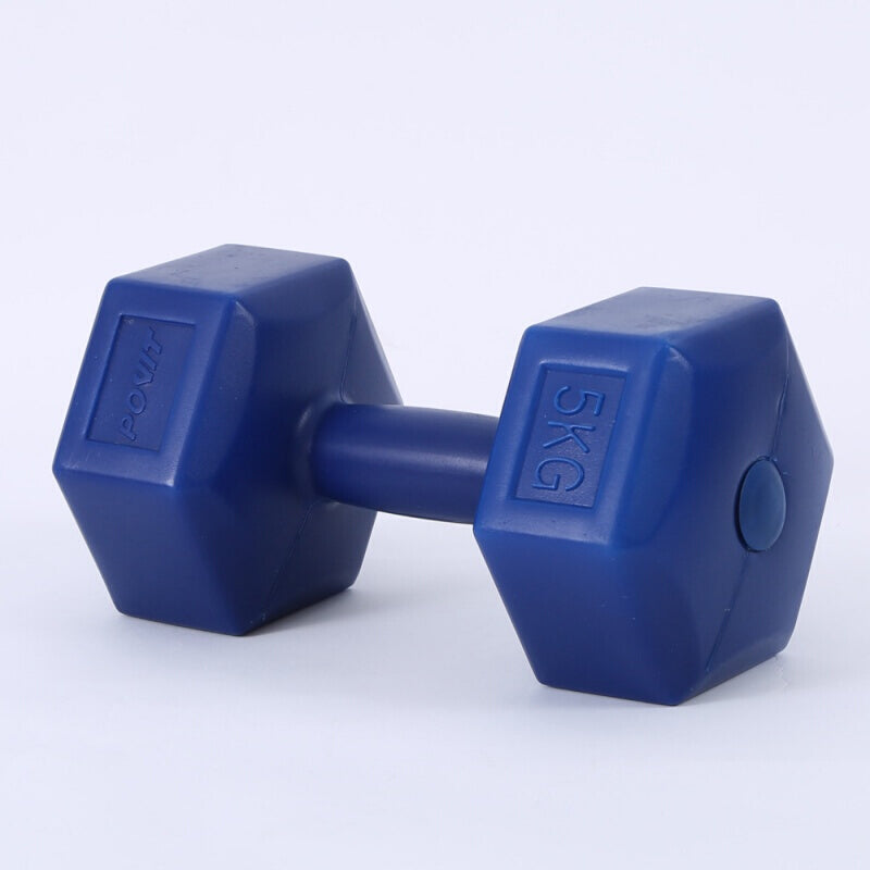 Ladies Gym Aerobics Filling Sand Hexagon Dumbbell - Here 4 you