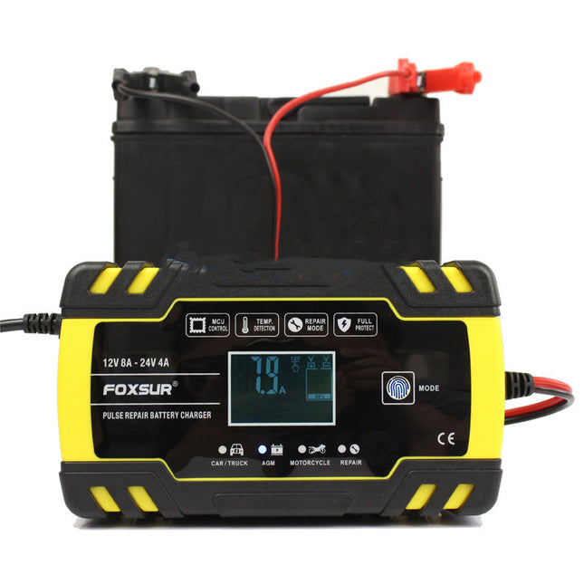 Motorcycle Car Battery Charger 12V 24V Truck Repair Type - Here 4 you
