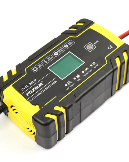 Motorcycle Car Battery Charger 12V 24V Truck Repair Type - Here 4 you