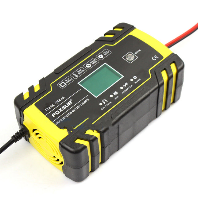 Motorcycle Car Battery Charger 12V 24V Truck Repair Type - Here 4 you
