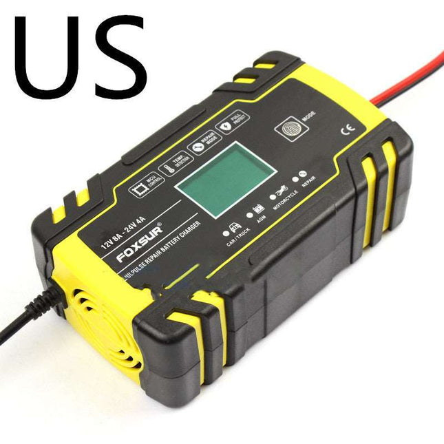 Motorcycle Car Battery Charger 12V 24V Truck Repair Type - Here 4 you