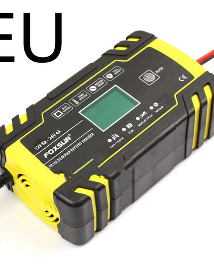 Motorcycle Car Battery Charger 12V 24V Truck Repair Type - Here 4 you