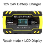 Motorcycle Car Battery Charger 12V 24V Truck Repair Type - Here 4 you