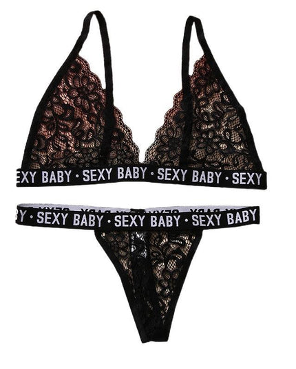 Hot Three-Point Lace Sexy Bikini - Here 4 you