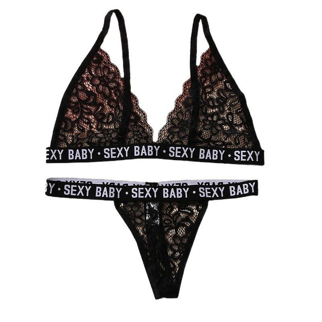 Hot Three-Point Lace Sexy Bikini - Here 4 you