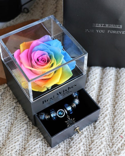 Eternal Flower Rose Jewelry Box - Here 4 you