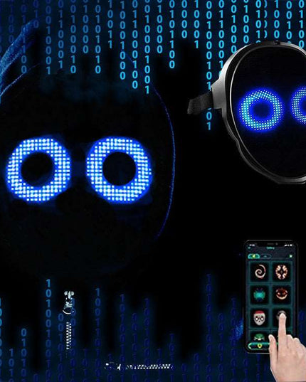 Halloween LED Luminous Face Masks - Here 4 you