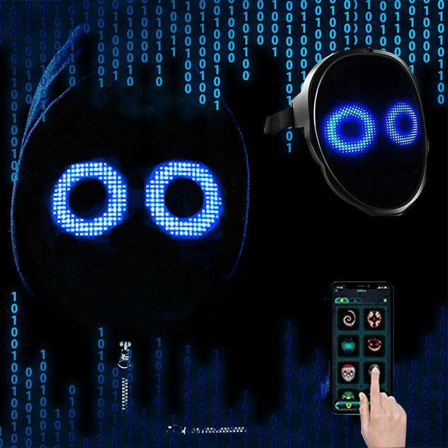 Halloween LED Luminous Face Masks - Here 4 you