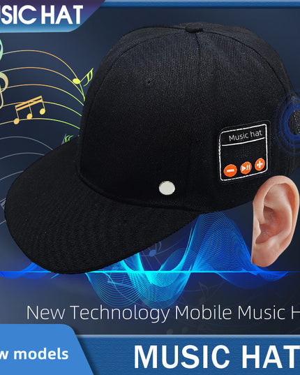 Bluetooth-compatible Music Hat Tennis Music Listening