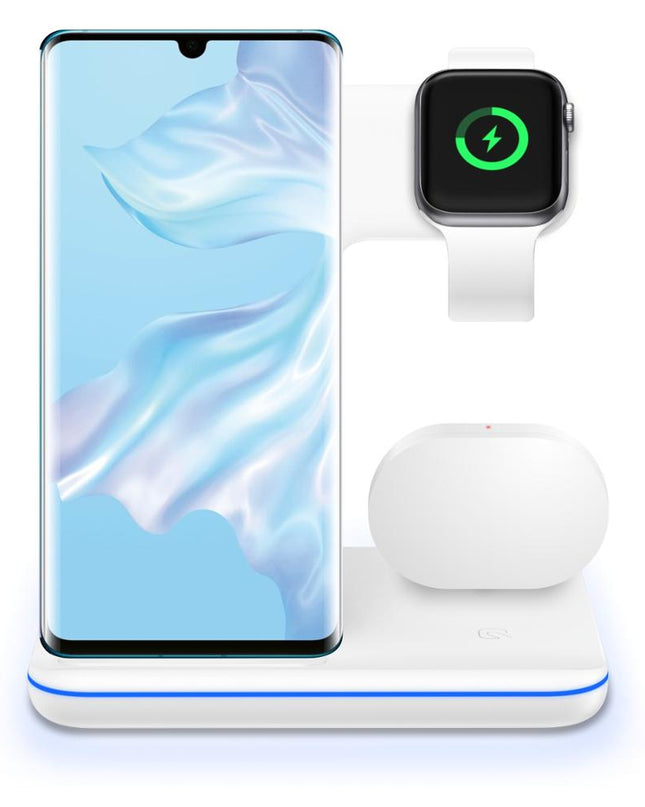 3 In 1 Compatible Wireless Mobile Phone Charger - Here 4 you