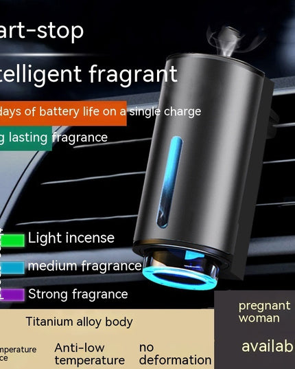 Intelligent Spray Car Mounted Fragrance Machine Air Outlet Car Mounted Perfume High-end Car Mounted Fragrance Durable Fragrance