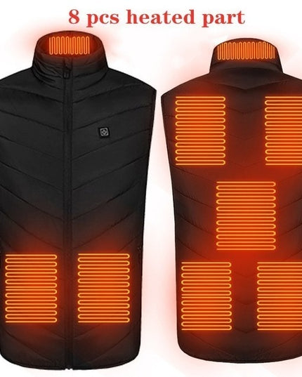 Heated Vest Washable Usb Charging Electric Winter Clothes - Here 4 you