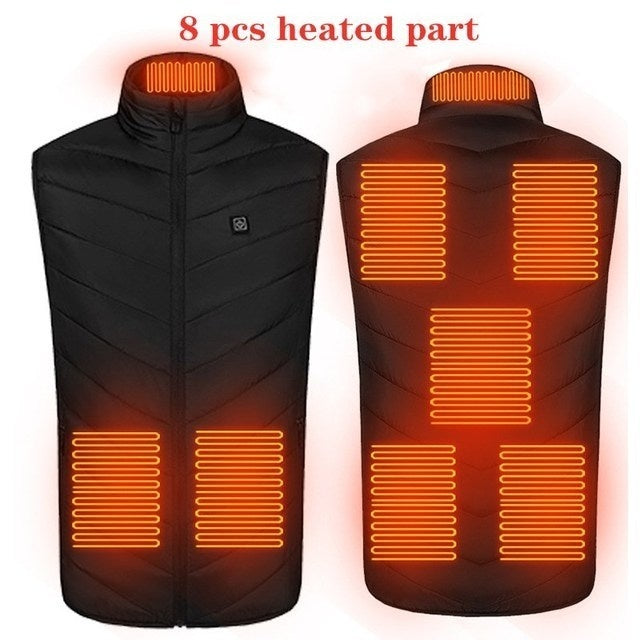 Heated Vest Washable Usb Charging Electric Winter Clothes - Here 4 you
