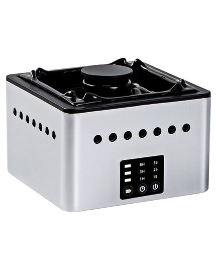 Mini Cenicero purificador de aire multifunción, purificador de iones negativos de escritorio para el hogar, aire fresco para eliminar olores, accesorios para fumar 