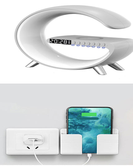 2023 G Shape LED Lamp Bluetooth speaker - Here 4 you