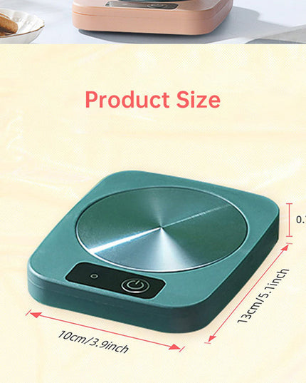 Electric Tea Water Heating Pad Constant Temperature Coffee Mug Heating Coaster Lightweight Water Pad Heater Safe For Home Office